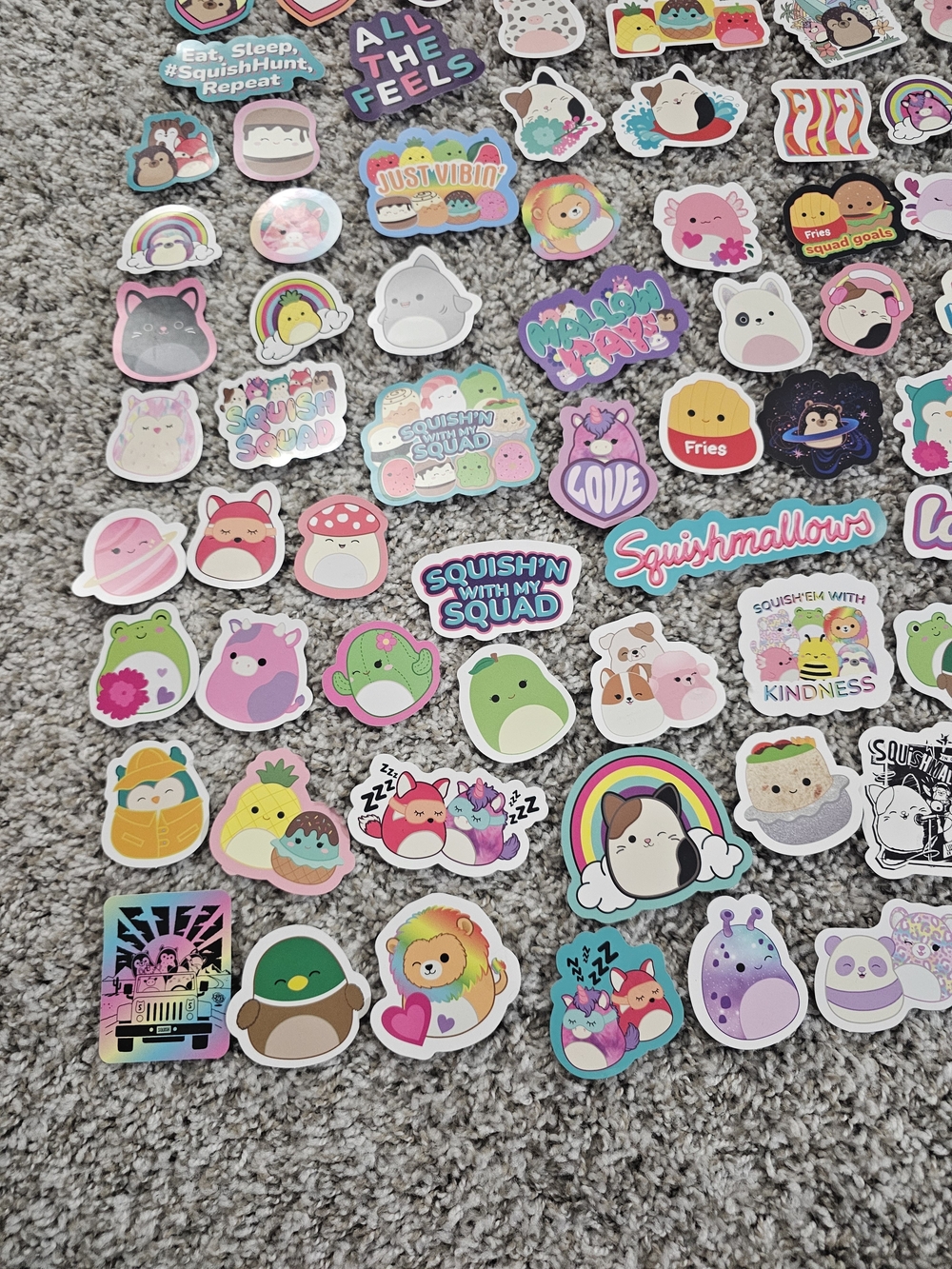 Assorted Squishmallows Sticker Pack - Pink & Multicolor - Picture 4 of 6